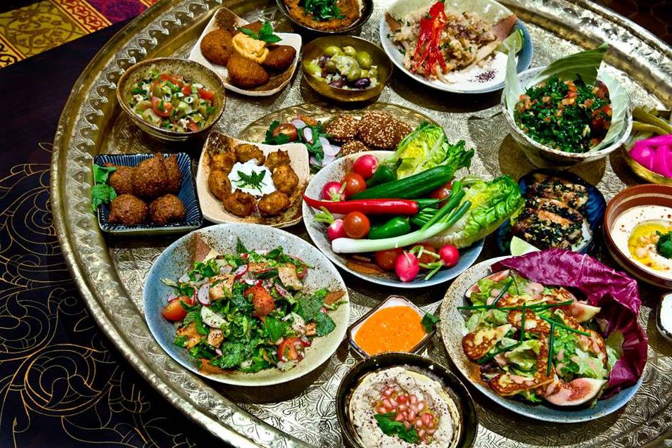 cena temática arabe