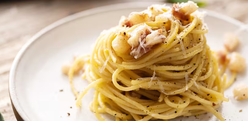 espagueti a la carbonara